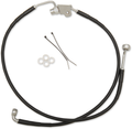 DRAG SPECIALTIES Brake Line - Rear - Black 640240B