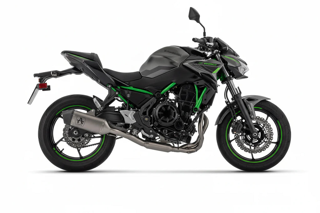 KAWASAKI  Z650 / NINJA 650 / VERSYS 650 E5+ 2025 FULL SYSTEM WITH VELOCE TITANIUM SILENCER - 77501vl