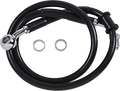 DRAG SPECIALTIES Brake Line - +2" - Black - '18-'22 Softail 618620-2BLK