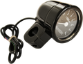 BARON 3" Bullet Electronic Tachometer Fits 1" Bar - Black - Black Face - 3.5" L x 2.875" D BA-7570-01B