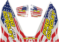 PRO CIRCUIT T-6 Decal - Stars and Stripes DC22T6-SS