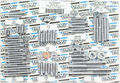 DRAG SPECIALTIES Motor Bolt Kit - Socket-Head - Polished - Softail MK223S