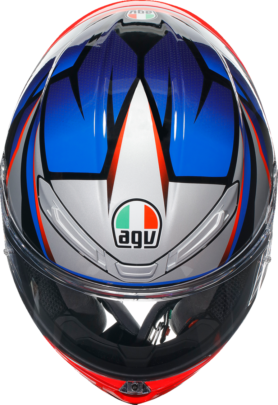 AGV K6 S Helmet - Slashcut - Black/Blue/Red - XL 2118395002015XL