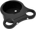 DRAG SPECIALTIES 1.25" T-Bar Single Gauge Mount - Flat Black - For '00-'20 OEM Style Gauges 2201-0201