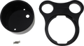 DRAG SPECIALTIES 1.5" T-Bar Gauge Mount - Flat Black - For OEM Gauge 2210-0563