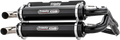 TRINITY RACING Dual Exhaust - Cerakote Black TR-4166D-CB