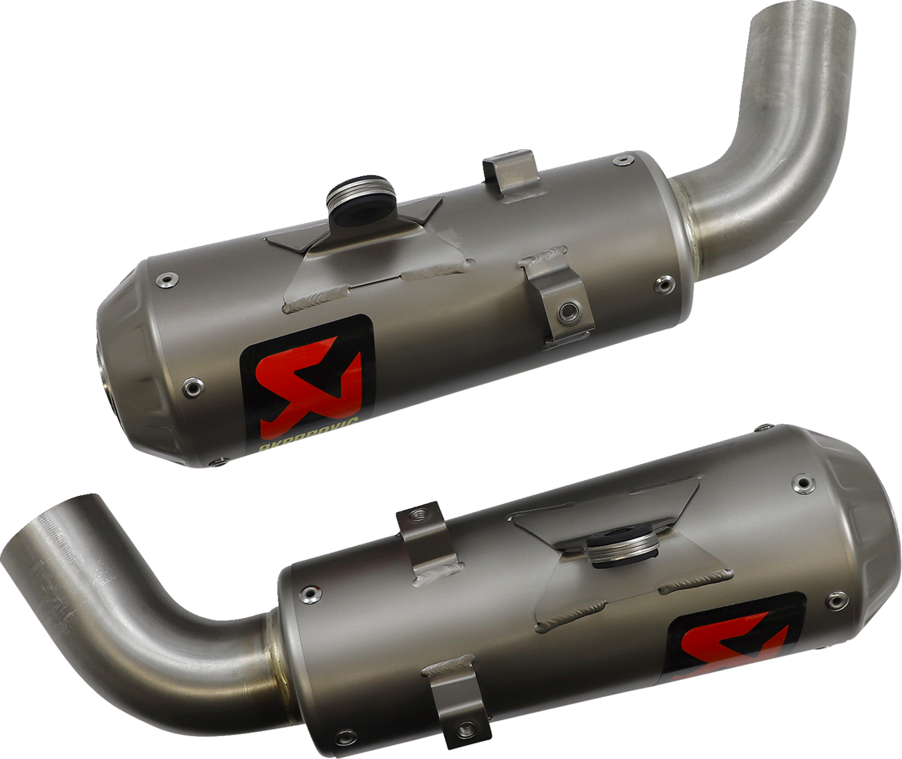 AKRAPOVIC Slip-On Line Titanium Muffler - Hypermotard 950 S-D9SO15-HCBT 1811-4240