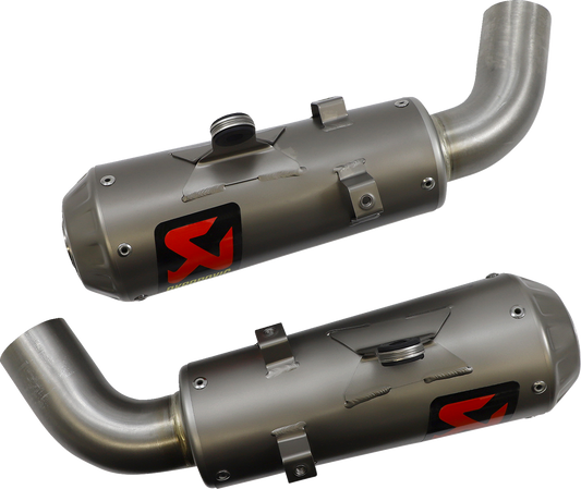 AKRAPOVIC Slip-On Line Titanium Muffler - Hypermotard 950 S-D9SO15-HCBT 1811-4240