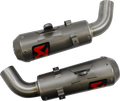 AKRAPOVIC Slip-On Line Titanium Muffler - Hypermotard 950 S-D9SO15-HCBT 1811-4240