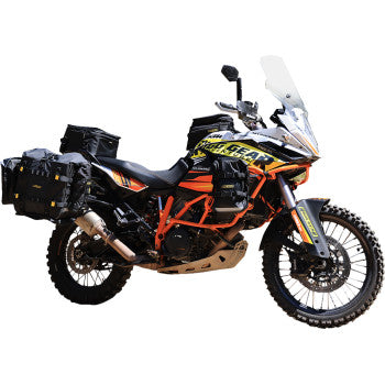 NELSON RIGG Trails End Adventure Saddlebags - Black RG-2050