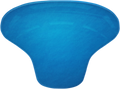 SADDLEMEN Pad - Easy Reach - Raw - Blue TS526R