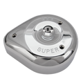 S&S Cycle Teardrop Chrome Air Cleaner Cover For S&S Super E/G Carbs 17-0378