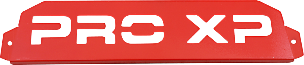 BIKEMAN PERFORMANCE RZR Pro XP Exhaust Plate - Red 17-325-R