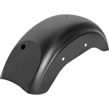 SADDLEMEN Rear Fender - Carbon Fiber/Matte - FXLR/S/ST CF-818-29-001M