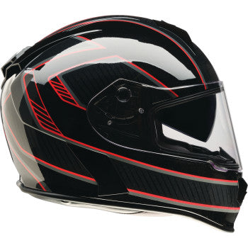 Z1R Warrant Helmet - Amplify - Black/Red - Large 0101-17894