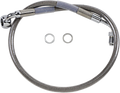 DRAG SPECIALTIES Brake Line - Front (Upper) - Stainless Steel 618601