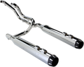BASSANI XHAUST Down Under Exhaust - Chrome - Straight Can 2009-2016  1F76R