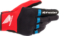 ALPINESTARS Honda Copper Gloves - Black/Bright Red/Blue - 3XL 3568321-1317-3X