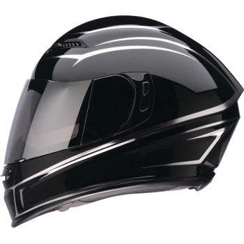 Z1R Jackal Helmet - Foil - Black/Silver - Large 0101-18413