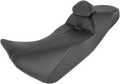 SADDLEMEN Adventure Tour Seat - Standard - Lumbar Backrest - Black - CRF1000 '16-'19 0810-H048BR