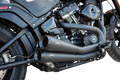 S&S CYCLE Grand National 2-2 Exhaust for Softail 2018-2020 Black 550-0760