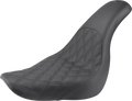 SADDLEMEN Profiler Seat - Front Lattice/Rear Smooth - Black 818-29-149