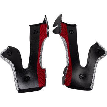 MOOSE RACING Youth F.I. Cheek Pads - Vaporwave - Gray - Large 0134-3627