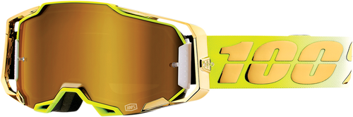 100% Armega Goggles - FeelGood - True Gold 50005-00007