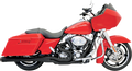 BASSANI XHAUST Megapower 2:1 Exhaust - 1-3/4" to 1-7/8" to 2" - Black FLH-767B