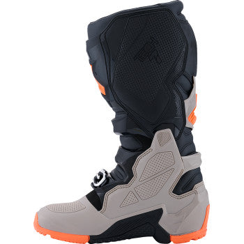 ALPINESTARS Tech 7 Enduro Boots - Black/Warm Gray/Fluorescent Orange - US 14 2010426-1562-14