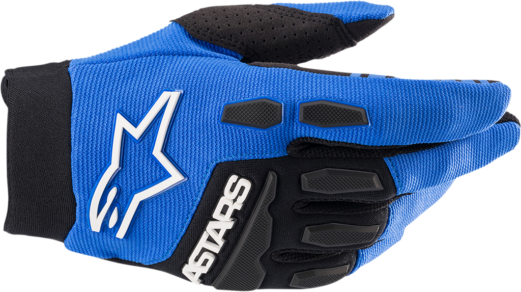 ALPINESTARS Full Bore Gloves - Blue/Black - Large 3563622-713-L
