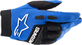 ALPINESTARS Full Bore Gloves - Blue/Black - Large 3563622-713-L