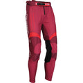 MOOSE OFFROAD Alpha One Pants - Burgundy/White - US 34 2901-12031