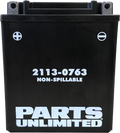 Parts Unlimited Agm Battery - Ctx12aabs Ctx12aabs (Fa)