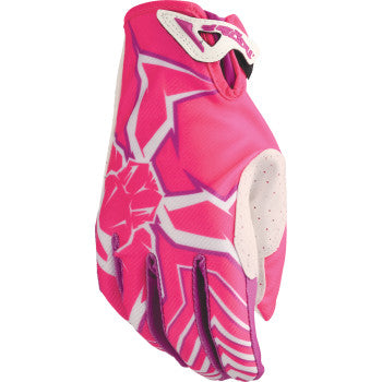 MOOSE RACING Agroid™ Pro Gloves - Pink/White - Small 3330-8097