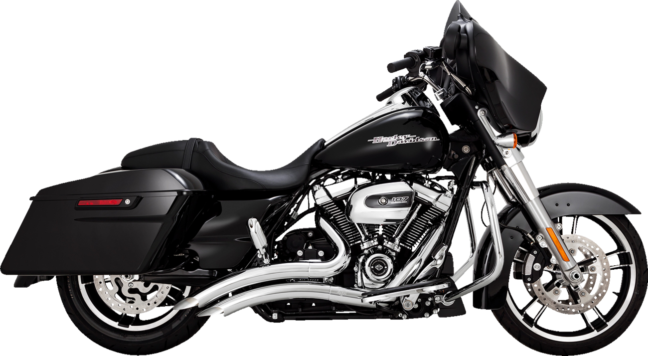 VANCE & HINES Big Radius Exhaust System - Chrome 26373