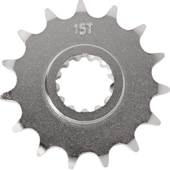 MOOSE RACING Front Sprocket - 15 Tooth - Kawasaki/Suzuki 26-3148-15CRMO