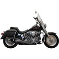 BASSANI XHAUST 2-into-1 Ripper Exhaust System - Short - Stainless - Twin Cam Softails 1S6SS