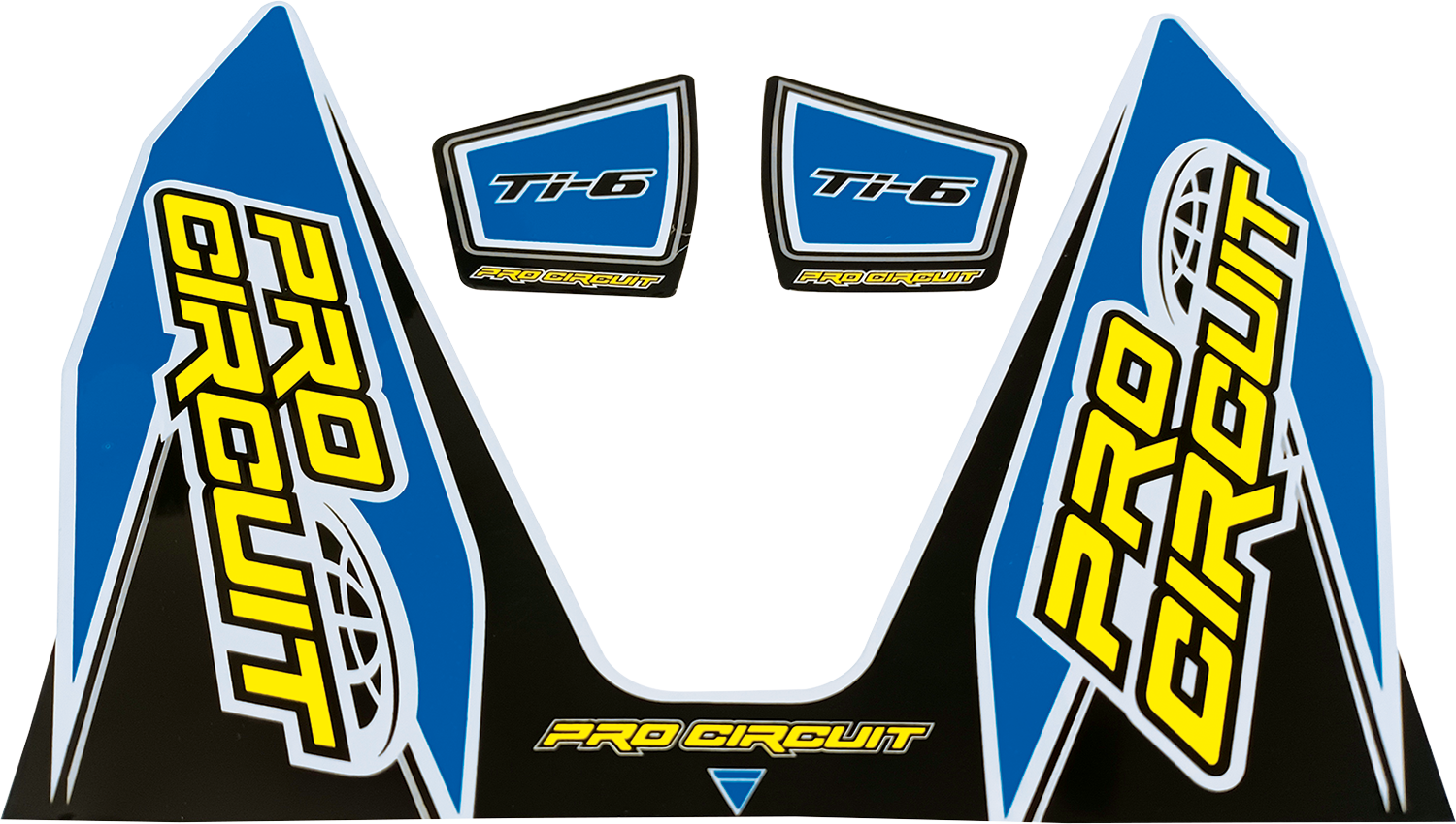 PRO CIRCUIT Ti-6 Decal - Light Blue DC22TI6-LB