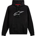 ALPINESTARS Ageless Pullover Hoodie - Black/Gray - Medium 1212-513201011M