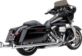 COBRA Dual Speedster Exhaust - Chrome - Fishtail - '17-'19 Dresser 6975
