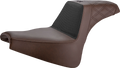 SADDLEMEN Unknown Industries Seat - Front Carbon Fiber/Black Gripper Lumbar/Rear Lattice Stitch - FXFB '18-'23 UN18-28-173BR