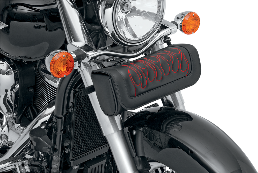 SADDLEMEN Tool Pouch - Flame - Red X021-05-0032