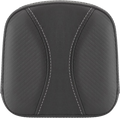 SADDLEMEN Sissy Bar Pad - Contoured - Black - FL '99-'23 40742