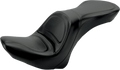 SADDLEMEN Seat - Explorer - Without Backrest - Stitched - Black - FLSTC '06-'17 800-23-0291