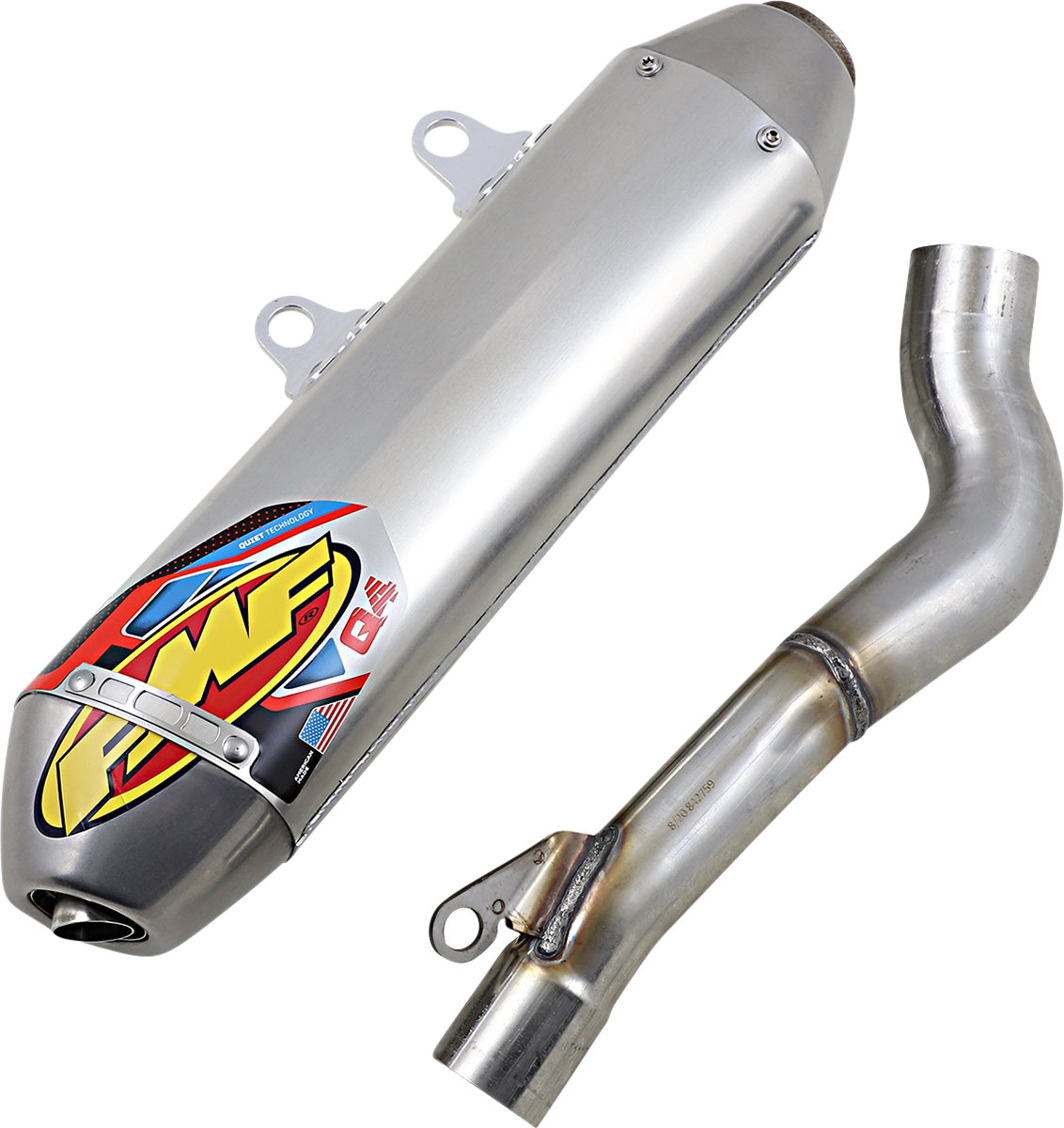 FMF Q4 HEX Muffler 045667 1821-2006