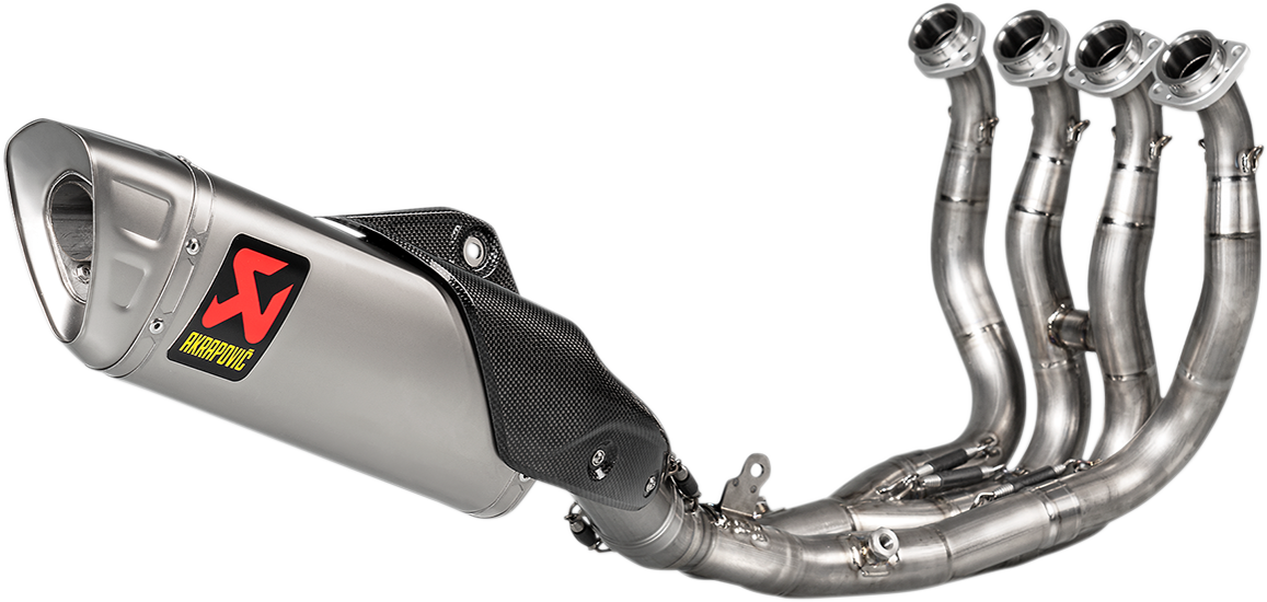 AKRAPOVIC Race Exhaust - Stainless Steel YZF-R1 2015-2023  S-Y10R15-APLT 1810-2758