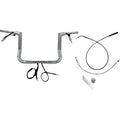 FAT BAGGERS INC. 1-1/2" EZ Install Flat Top Handlebar - 12" - Chrome 649012