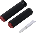 ARLEN NESS Grips - Knurled - TBW - Red 07-346