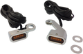 DRAG SPECIALTIES LED Handlebar Marker Lights - Chrome/Amber L22-0232CAENU